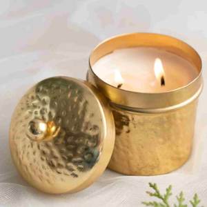 การออกแบบที่ยอดเยี่ยมชามเทียนเหล็กใช้สําหรับตกแต่งบ้านตกแต่ง Diwali ตกแต่งชามโลหะทําด้วยมือสําหรับเทียน - Product Image 6