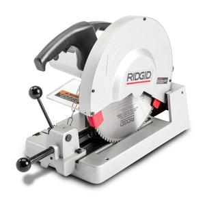 Sierra de Corte en Seco Ridgid de 2300 W con Control Manual, 355 mm (14'), con Garantía de 3 Años, Modelo Blanco y Negro 614 (80531) - Product Image 3