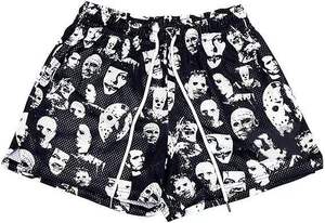 Pantalones cortos deportivos en blanco para hombre con logotipo personalizado - Product Image 5