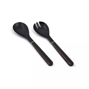 ชุดเซิฟเวอร์สลัดทำจากไม้แบบโบราณเครื่องใช้ในครัวสำหรับบ้านและห้องครัวปลอดภัยสำหรับอาหาร - Product Image 6