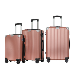 Prêt à expédier 228 valises ABS à coque rigide valise en aluminium anti-rayures serrure à code à 3 chiffres fabricant de bagages à main - Product Image 4