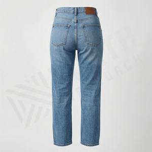 Chaqueta Vaquera de Invierno para Mujer, Gruesa, con Cuello Camisero, Estilo Urbano, Decoración de Piel Lavada, Transpirable, Color Personalizado - Product Image 2