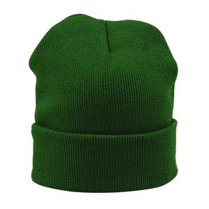 หมวกถักนิตติ้งสำหรับผู้ชายและผู้หญิงใช้ได้ทั้งผู้ชายและผู้หญิงหมวกฮิปฮอปแบบยืดหยุ่นสีพื้นสำหรับฤดูหนาวหมวกแก๊ปปักโลโก้ - Product Image 4