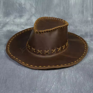 Chapeau de cowboy unisexe en promotion, nouvelle mode, très populaire auprès des jeunes adultes, taille personnalisée pour usage extérieur, vente en gros - Product Image 3