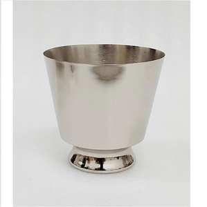 Maceta Moderna Decorativa de Acero Inoxidable, Móvil, Cónica, para Interiores y Exteriores, con Acabado Espejo, Personalizable, para Hogar, Oficina, Fiestas - Product Image 5