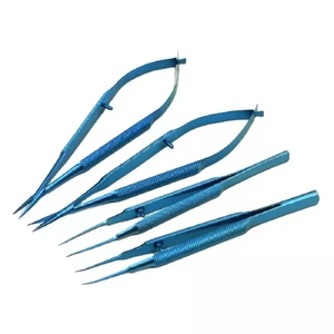 Ensemble d'instruments de micro-chirurgie en titane de qualité supérieure pour des procédures chirurgicales de précision avec 4 outils microchirurgicaux fins - Product Image 5