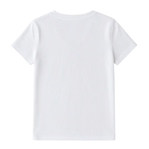 T-shirt blanc pour femme, col en V profond, 100% coton biologique de luxe, pré-rétréci, certifié GOTS, doux, respirant, coupe classique - Product Image 2
