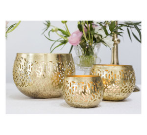 Bougeoirs votifs en métal pour noël, nouveaux événements et décoration de fête - Product Image 6