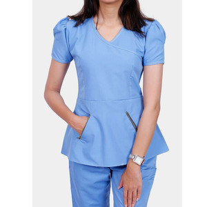 Uniformes Médicos para Mujer, Conjuntos de Uniformes de Enfermería, Conjuntos de Uniformes de Clínica, Blusa de Manga Corta y Pantalones, Uniforme de Hospital, MÁS VENDIDOS - Product Image 6