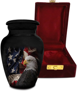 Honorary Memorials Patriotic <b>Hearts</b> Eagle - Product Image 1