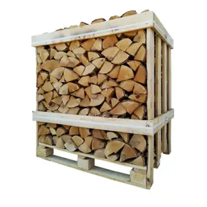 Cheapest Price Kiln Dried Quality Firewood For Sale | Kiln Dried Birch Firewood Logs - Crate