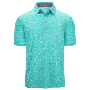 Venta al por mayor de fábrica de suministro personalizado logotipo de los hombres para la camisa de Polo de manga corta 100% algodón Casual camiseta sólida de manga corta de algodón Polo - Product Image 2