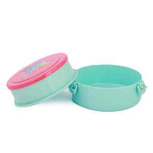 <b>School</b> Round <b>Lunch</b> <b>Box</b> - Blue - Product Image 3