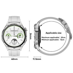 Reloj Inteligente MT300 AMOLED de 1.43 Pulgadas con ECG, Monitor de Actividad Física, Frecuencia Cardíaca, Monitoreo del Sueño, Unisex, Carga Magnética, Correa de Silicona - Product Image 6