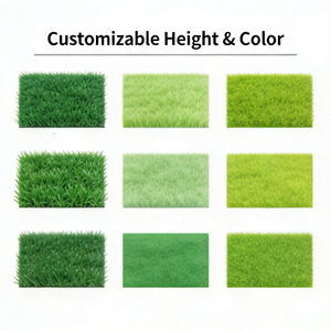 Césped <span class=keywords><strong>Sintético</strong></span> Reforzado de Alta Resistencia, Sistema de Césped Natural Híbrido Tejido, Estructura Integrada sin Pegamento para Campos de Golf y Fútbol - Product Image 6