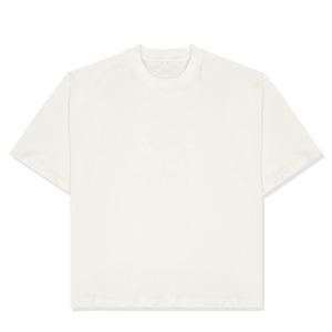 Camiseta personalizada con corte de caja en blanco para hombre, 220 Gsm pesado Camiseta de algodón, camiseta de gran tamaño con hombros caídos, Camiseta corta Boxy Fit para hombre - Product Image 5