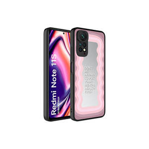 Étui en silicone de luxe à motif miroir pour Redmi Note 11S Global, protection de téléphone avec emballage de vente au détail, compatible avec le modèle 7 Plus - Product Image 1