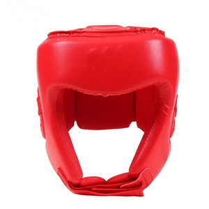 Protector de cabeza de boxeo facial de material PU más vendido OEM Equipo de protección superior para boxeo - Product Image 6