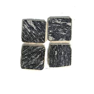 Sous-verres en cristal de haute qualité, cadeau, fabrication artisanale, artisanat en pierre, sous-verres en jaspe zébré pour les boissons, pierre naturelle, pierre précieuse de guérison - Product Image 3