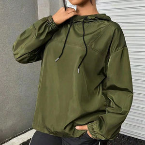 Chaqueta cortavientos para mujer de la mejor calidad, forro de nailon personalizable, producto terminado hecho en Pakistán - Product Image 1