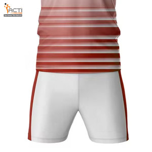 Ropa deportiva 100% Poliéster Uniforme de rugby Más vendidos Calidad Premium Personalizado Su propio logotipo Uniforme de rugby - Product Image 5