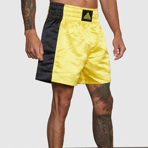 กางเกงขาสั้นมวยไทยคุณภาพระดับพรีเมียมสําหรับผู้ชายสไตล์ล่าสุดเอวยางยืดบีบอัดกางเกงขาสั้นมวยไทย - Product Image 5