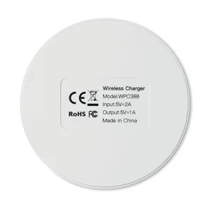 Caricabatterie Wireless Personalizzabile a Forma di Fiocco, Gadget USB Promozionali - Product Image 5