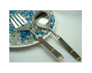 Cadeaux de mariage ensemble de couverts en argent meilleure qualité en acier inoxydable ensemble de couverts outils de cuisine ménage couverts ensemble de couverts - Product Image 4