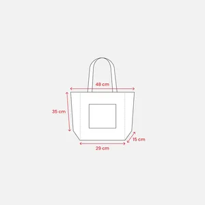 Borsa Shopper in Juta Personalizzabile con Soffietto, Borse Promozionali Personalizzabili - Product Image 2