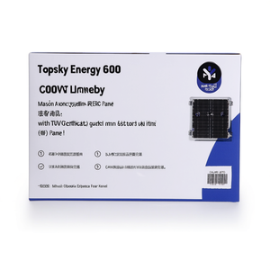 Panel Solar Monocristalino PERC de Media Celda Topsky Energy de 600W con Certificado TUV - Product Image 2