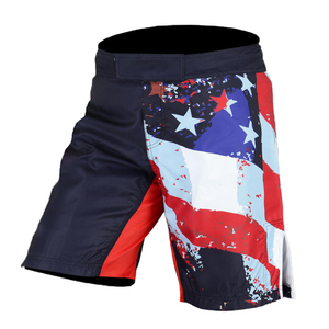 Pantalones cortos de boxeo MMA de sublimación personalizados de alta calidad OEM ropa deportiva para hombres para artes marciales - Product Image 4