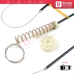 Kit de réparation de lève-vitre BWR5163 Droit pour TT MK1 8N 8N3 8N9 1998-2006 2 portes 8N0837462 - Product Image 4