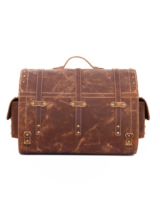 กระเป๋าเดินทาง RABADA หนังแท้ ขนาดใหญ่ 50 ลิตร กันน้ำ สำหรับเดินทางท่องเที่ยวกลางคืน หรือใช้เป็นกระเป๋าจักรยาน ทนทาน - Product Image 3