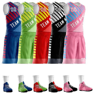 Camisetas de baloncesto personalizadas, impresión digital, uniformes de baloncesto personalizados, camiseta de baloncesto de secado rápido personalizada para practicar - Product Image 2