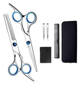 Tijeras de peluquero simples Tijeras de peluquería simples Tijeras de corte de pelo de acero inoxidable - Product Image 6