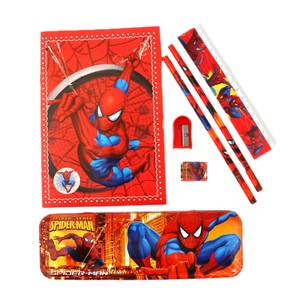 Spider Man <b>Stationery</b> <b>Set</b> 6 Pcs - Red - Product Image 1