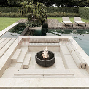 Hồ bơi đối phó cạnh bullnose đá Granite đối phó đá mài giũa hồ bơi màu xanh đá đối phó travertine đá Hồ bơi đối phó - Product Image 2