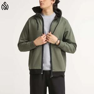 เสื้อมีฮู้ดแบบซิปหนาผ้าฟลีซหนาผ้าฝ้ายน้ำหนักเบามี100% ออกแบบโลโก้ได้ตามต้องการ - Product Image 2