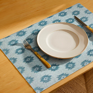 Premium Quality Natural Cotton Printed <b>Placemats</b> Woven Design Table Mats for Dining Tables Kitchen <b>Set</b> in Bulk Packaging - Product Image 1