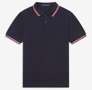 Polo Personalizado de Nuevo Diseño para Hombre, Lujoso, Casual, Ajustado, Elegante, de Manga Corta, 100% Algodón - Product Image 6