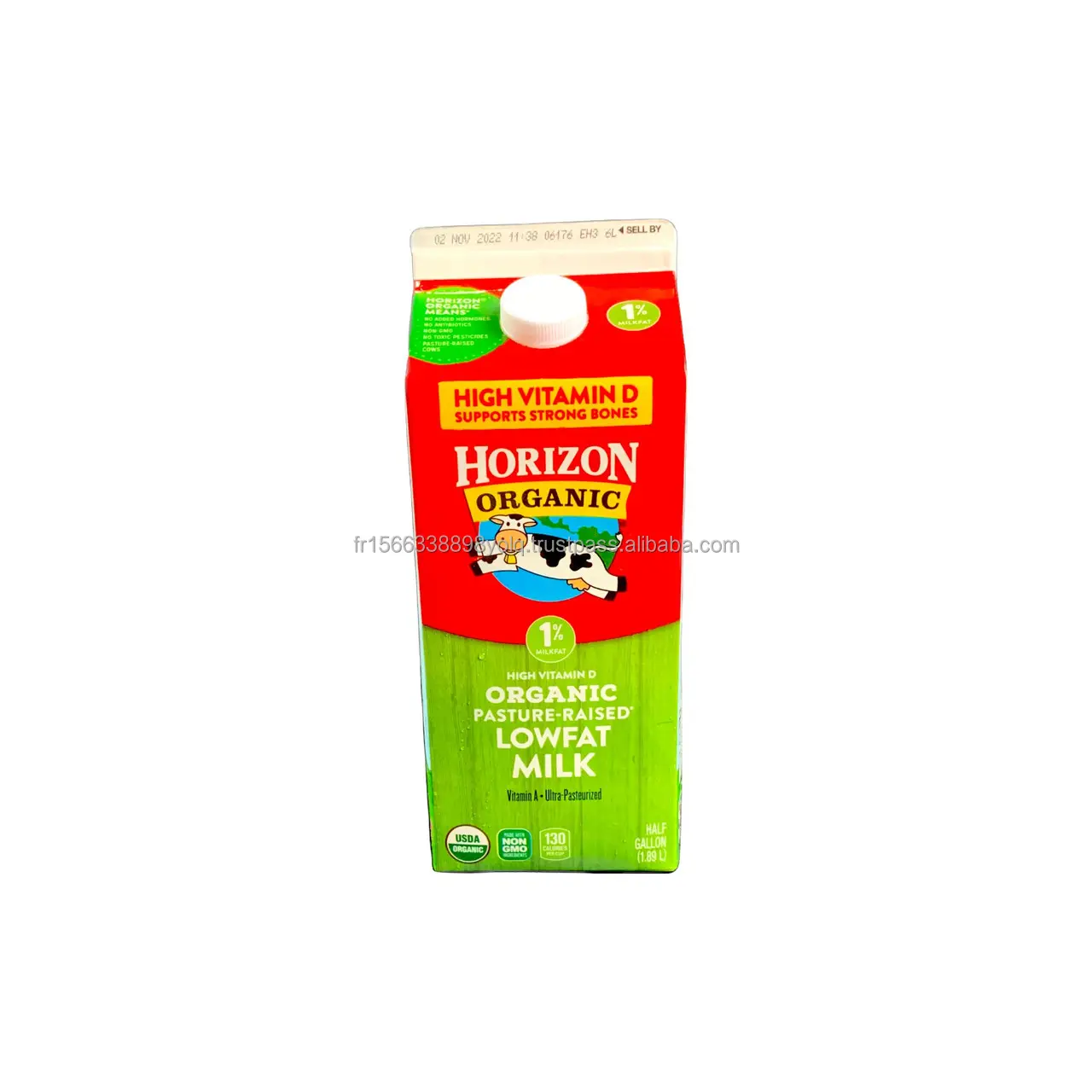 Ufuk organik süt, organik, % 2% azaltılmış yağ