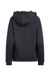 <b>Navy</b> Oversized Winter Women's Drop Shoulder Relaxed Fit Hoodie with 3D Embroidery Front Logo Anti-Wrinkle Breathable 100% Cotton - Product Image 6