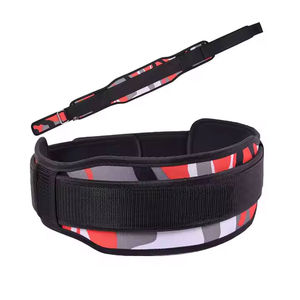 Cinturón de levantamiento de pesas de neopreno reforzado con lámina de EVA extra firme de 5.5 pulgadas de ancho, accesorios de compresión para entrenamiento en gimnasio - Product Image 1