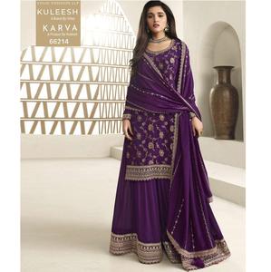 Alta demanda de estilo tradicional pakistaní Salwar kameez para mujeres Ropa de fiesta disponible a precios razonables de la India - Product Image 1