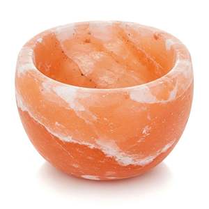 Bol de sel de l'Himalaya fait à la main-réutilisable et facile à nettoyer pour servir des collations d'épices et de condiments - Product Image 5