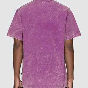 T-shirt en coton tricoté pour homme, style actuel, manches courtes, vêtements décontractés d'été, séchage rapide, respirant - Product Image 3