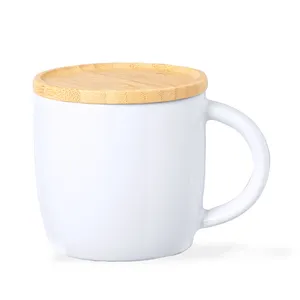 Set Regalo Aziendale Zenara con Tazza Sostenibile in Ceramica e Bambù - Product Image 1