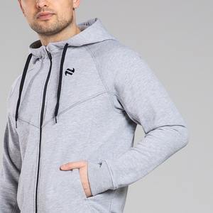 Sweat à capuche respirant 100% coton confortable direct d'usine pour hommes dernière conception élégante col à capuche motif solide pour l'hiver - Product Image 1