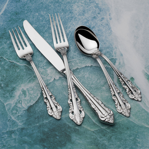 Ensemble de couverts de restaurant de luxe et durables - Acier argenté plaqué miroir, comprenant fourchette, couteau, cuillère pour mariages et fêtes - Product Image 4