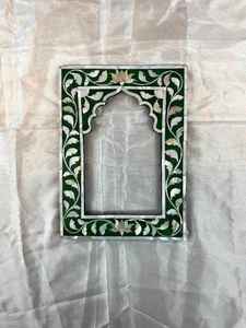 Último diseño de marco de fotos con incrustaciones de hueso, marco de fotos artesanal natural para espejos - Product Image 3